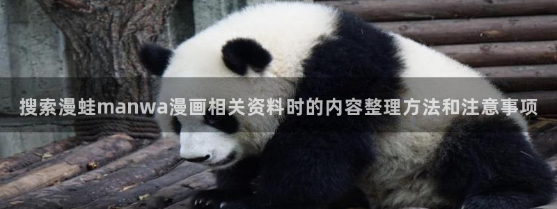 樱花日语短语：搜索漫蛙manwa漫画相关资料时的内容整理方法和注意事项
